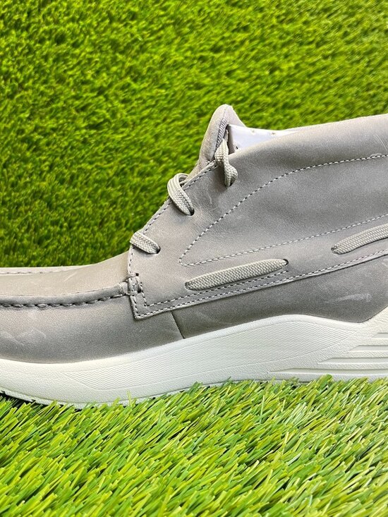 Sperry Rebel A/O Mens Size 7 Gray White Casual Leather Chukka Fashion Boots